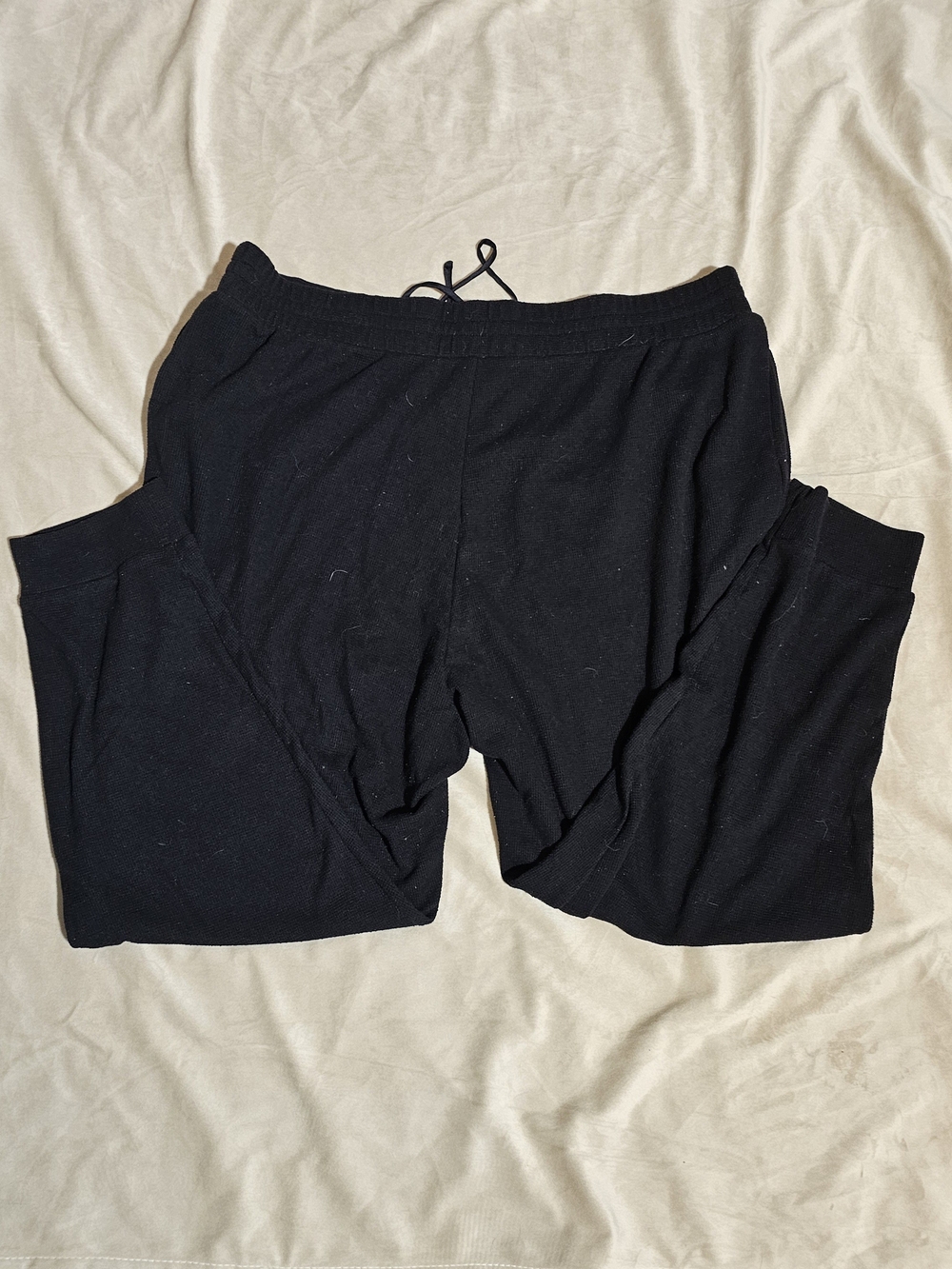 Victoria's Secret Black Women's Lounge Pajama Pants - Drawstring Waist